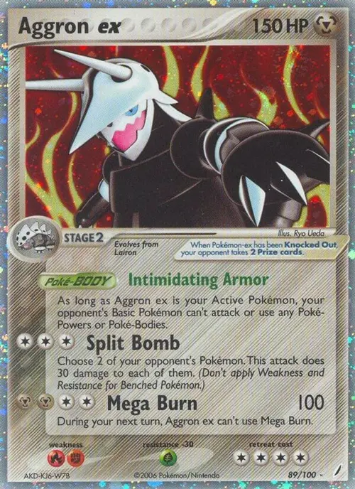 Aggron ex card art