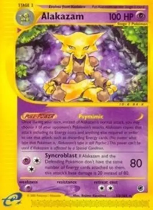 Alakazam (33) card art