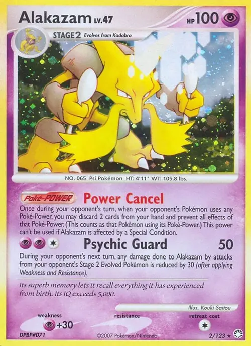 Alakazam card art