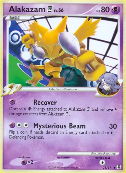 Alakazam E4 card art