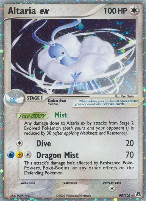 Altaria ex card art