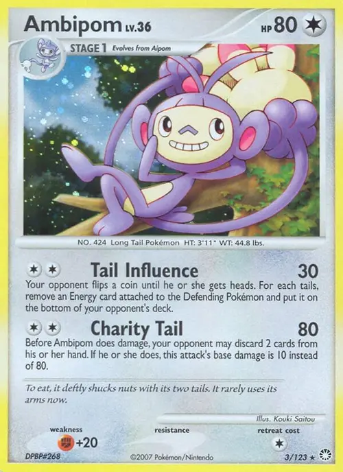 Ambipom card art