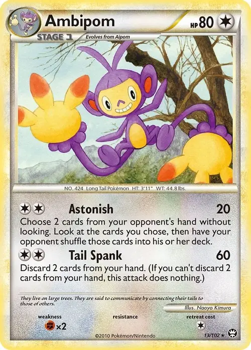Ambipom card art