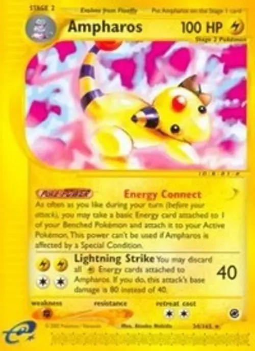 Ampharos (34) card art