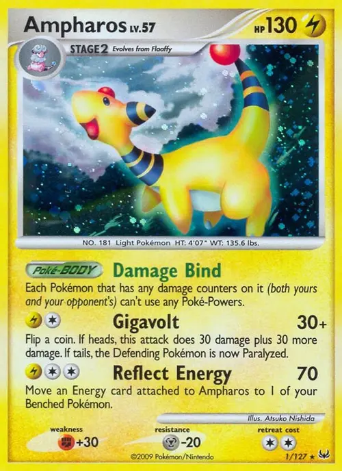 Ampharos card art