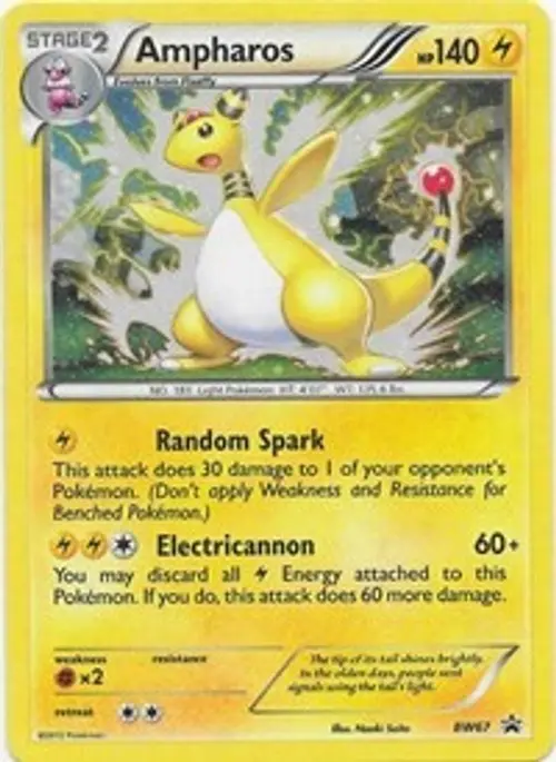 Ampharos - BW67 card art