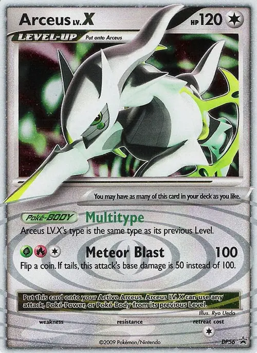 Arceus LV.X - DP56 card art