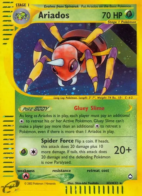 Ariados (H3) card art