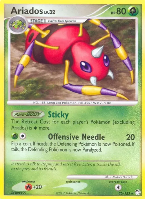 Ariados card art