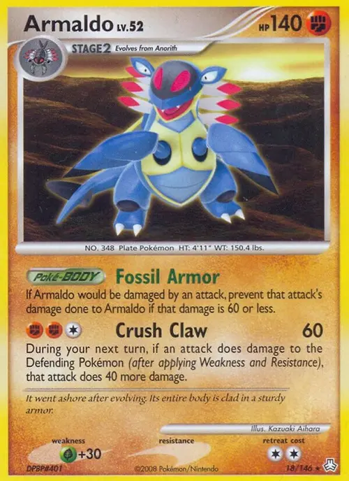 Armaldo card art