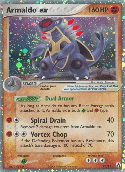Armaldo ex card art