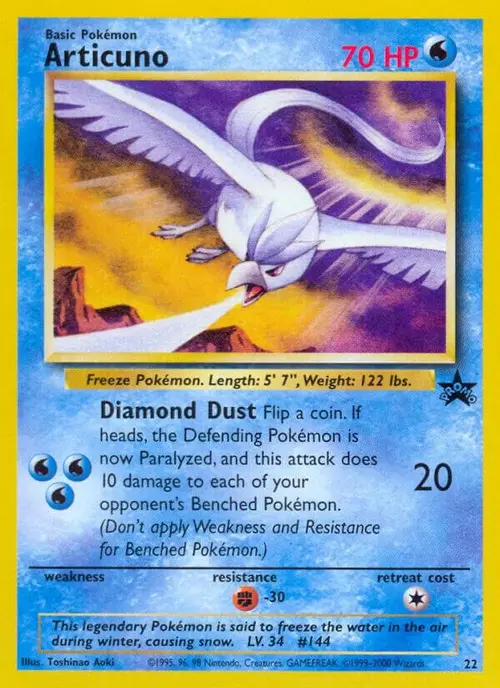 Articuno (22) card art