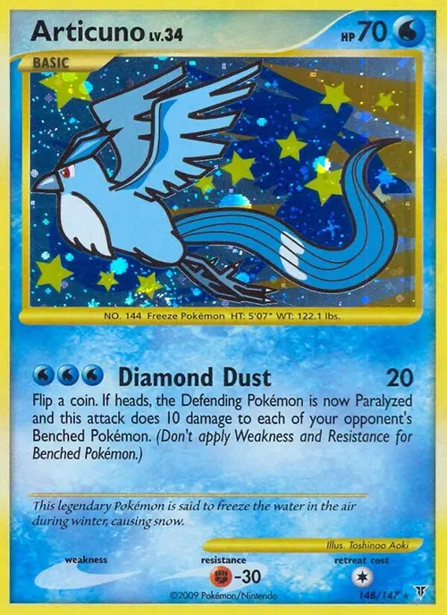 Articuno (148) card art
