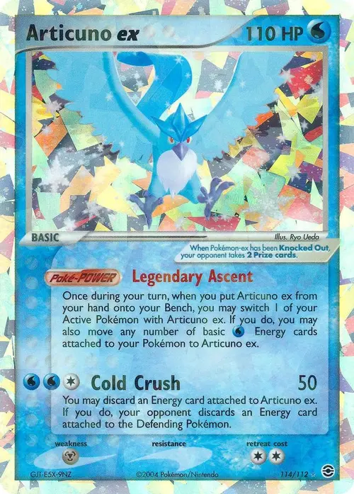 Articuno ex card art