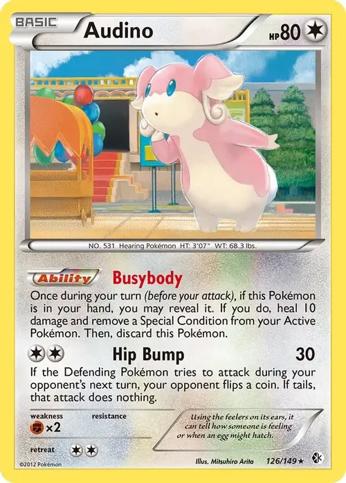 Audino card art