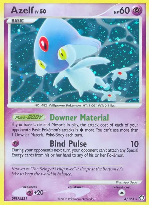 Azelf card art