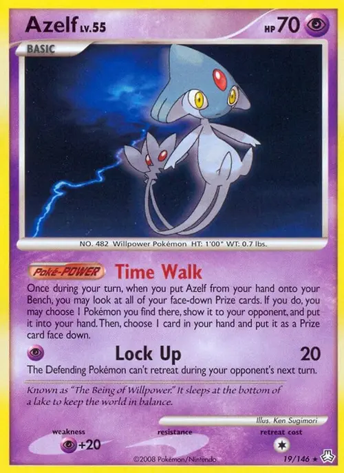 Azelf card art