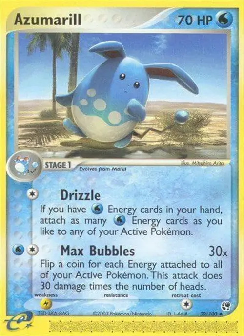 Azumarill card art
