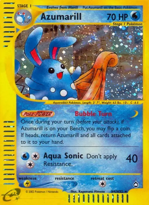 Azumarill (H4) card art