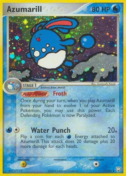 Azumarill card art