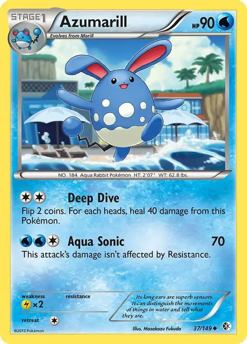 Azumarill card art
