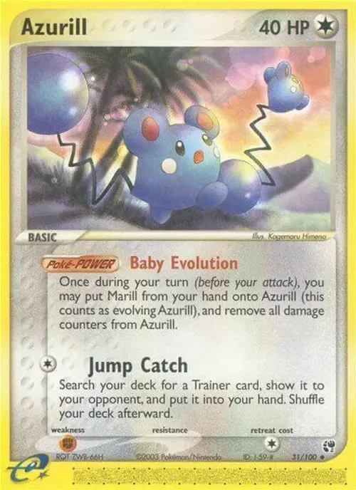Azurill card art