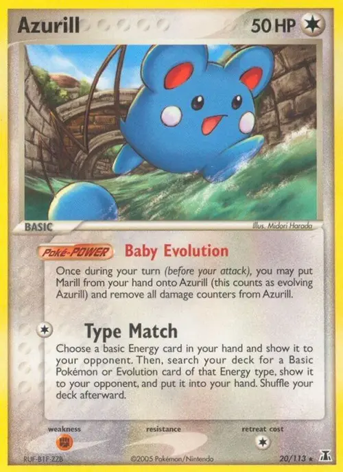 Azurill card art