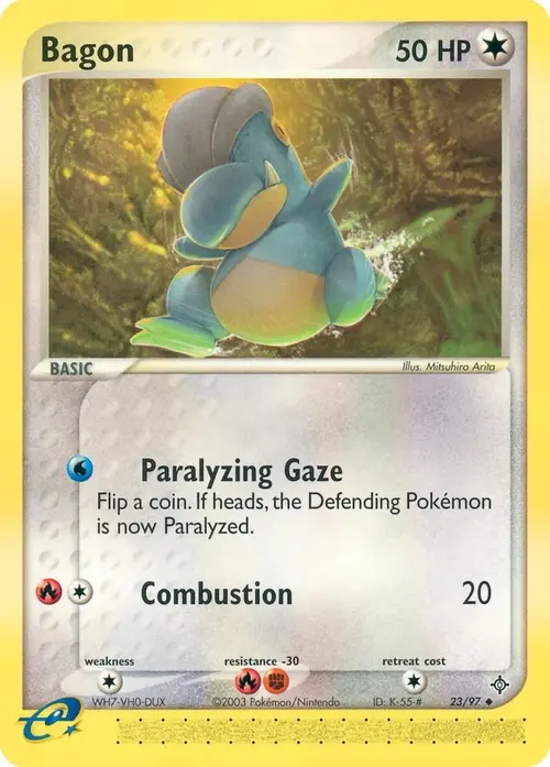 Bagon - 23/97 card art