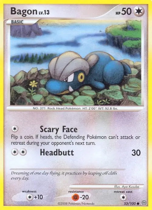 Bagon card art