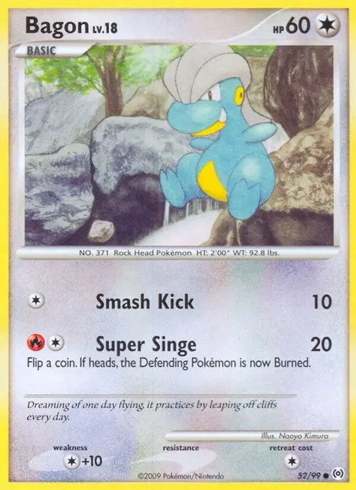 Bagon card art