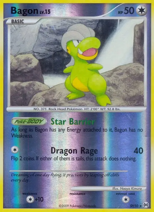 Bagon (Shiny) card art