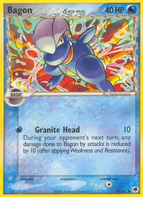 Bagon (Delta Species) card art