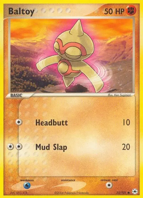 Baltoy - 53/101 card art