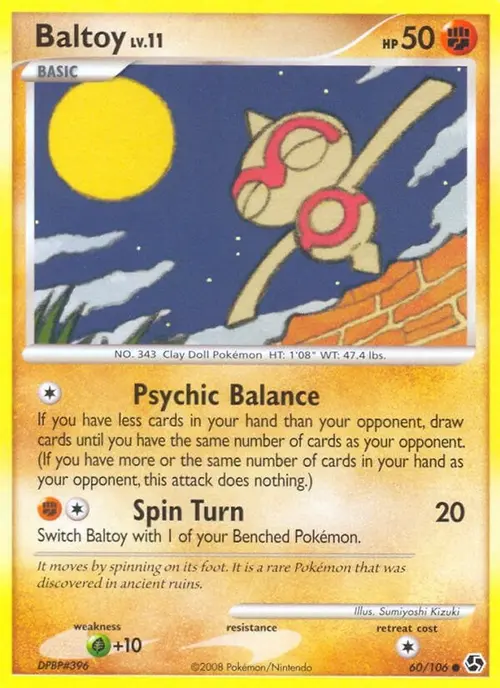 Baltoy card art