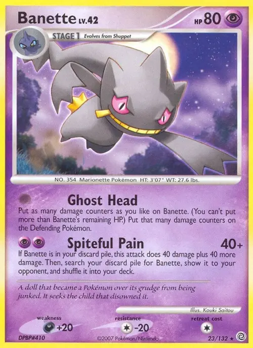 Banette card art