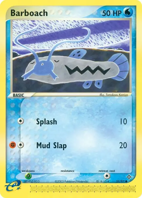 Barboach card art