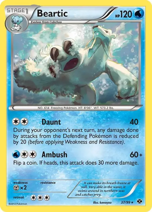 Beartic card art