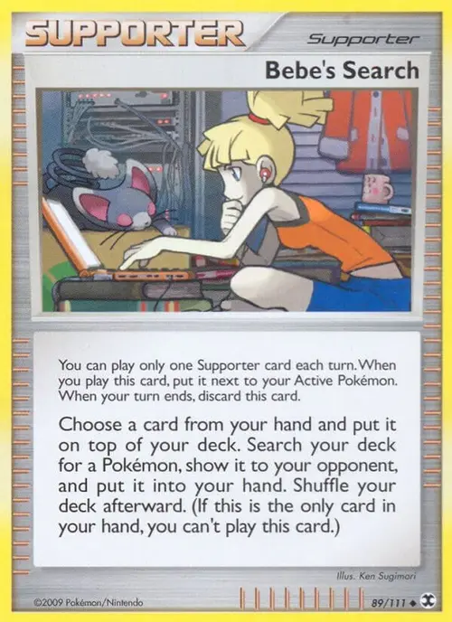 Bebe's Search card art