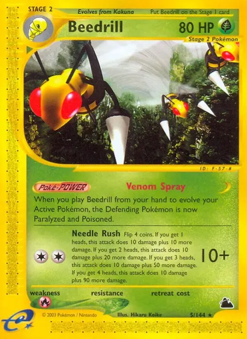 Beedrill (5) card art