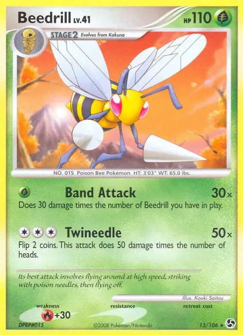 Beedrill card art