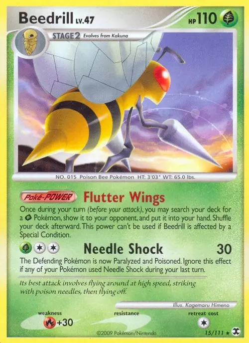 Beedrill card art