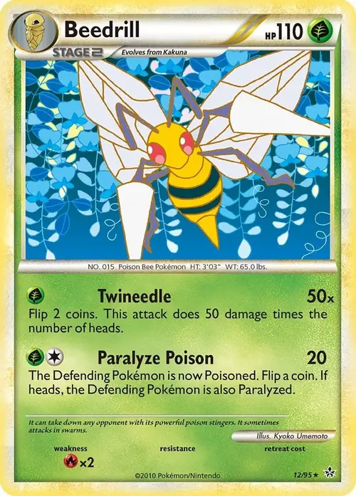 Beedrill card art