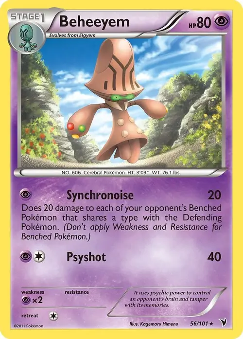 Beheeyem card art