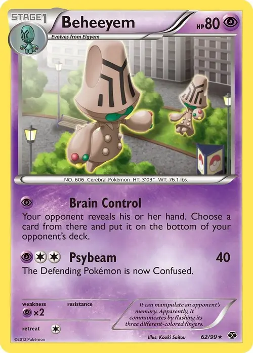 Beheeyem card art