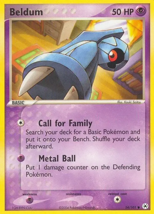 Beldum - 54/101 card art