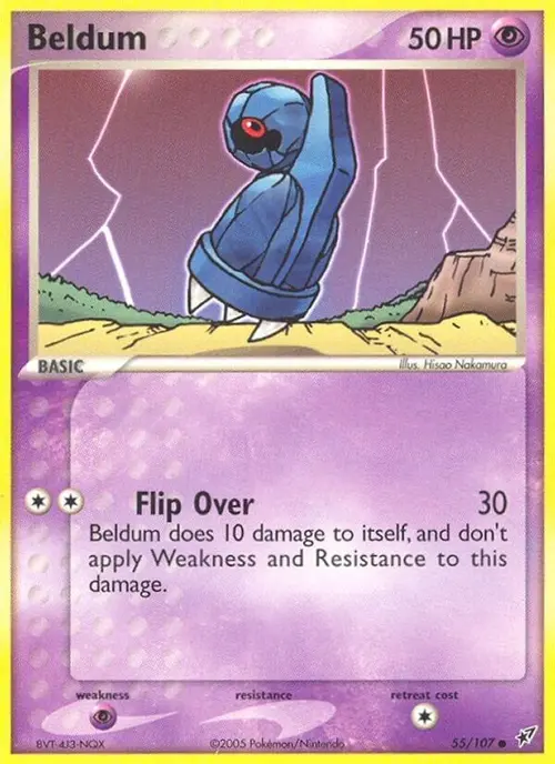 Beldum card art