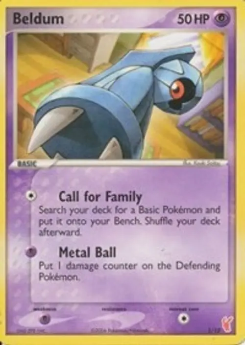 Beldum card art