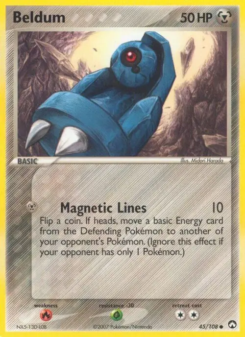 Beldum card art