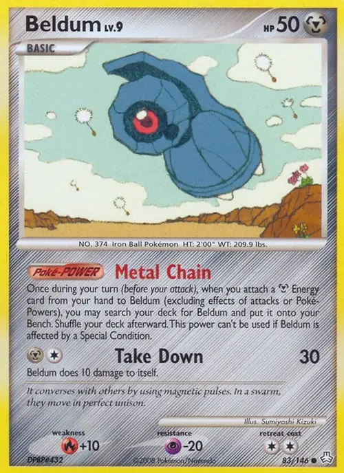 Beldum (83) card art