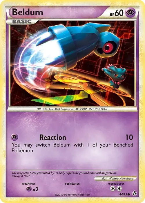 Beldum card art